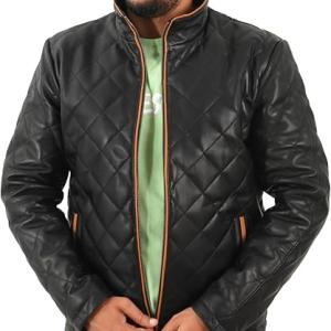 Cropped Womens Fashion Leather Jacket